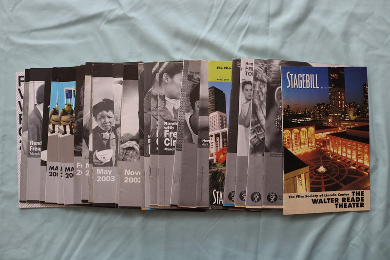 1999-2006 WALTER READE - LINCOLN CENTER PROGRAMS - LOT OF 29 - O 3938
