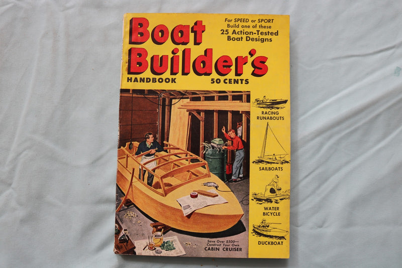 1956 BOAT BUILDERS HANDBOOK - VOLUME 6 - SOFTCOVER BOOK - K 3266