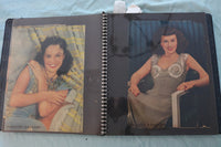 GIANT MOVIE STAR SCRAPBOOK - PAULETTE GODDARD - ALICE FAYE - #5