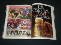 1988 HULA BOWL COLLEGE FOOTBALL PROGRAM / TICKET STUB - HAWAII - J 5550