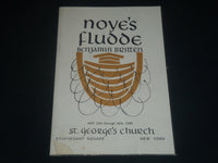 1965 NOYE'S FLUDDE PROGRAM & BULLETIN - ST. GEORGE'S CHURCH - J 4270