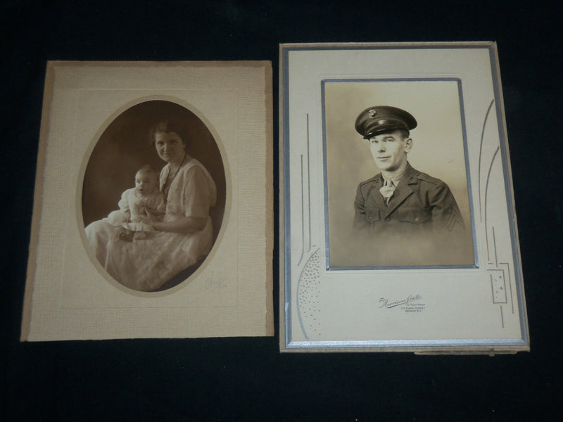 1900'S FAMILY PORTRAIT PHOTOS LOT OF 7 - NEW JERSEY - O 1895E