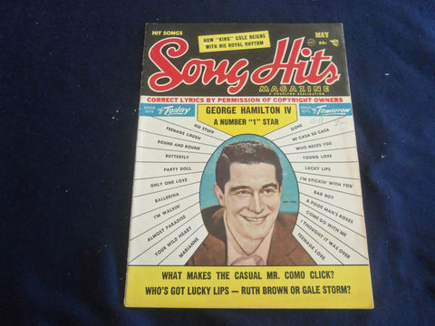 1957 MAY SONG HITS MAGAZINE - PERRY COMO COVER - ST 5153Y