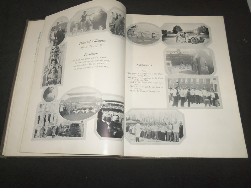 1929 DOMESDAY BOOKE GEORGETOWN COLLEGE YEARBOOK - WASHINGTON, D.C. - YB 2549