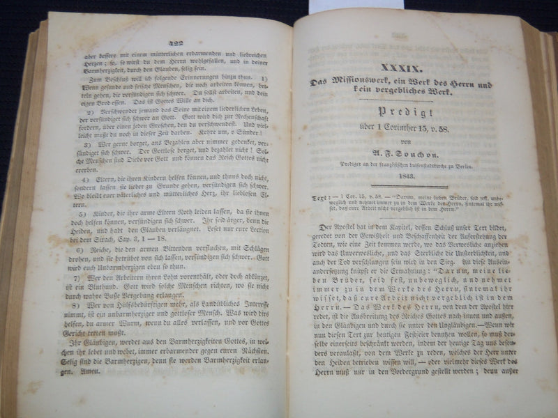 1845 DIE DEUTSCHE KANZEL GERMAN VOLUME - KD 7813