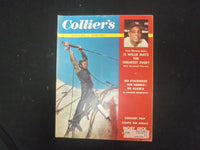 1955 MARCH 4 COLLIER'S MAGAZINE- GREGORY PECK FIGHTS THE WHALE MOBY DICK-ST 4526
