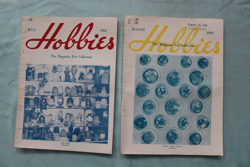 1962 HOBBIES MAGAZINE - COMPLETE YEAR - LOT OF 12 - O 3963