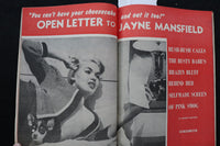 1958 JULY HUSH-HUSH MAGAZINE - JAYNE MANSFIELD COVER - E 10528