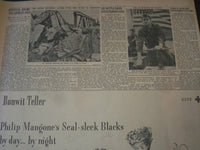 1945 APRIL 1 NEW YORK TIMES NEWSPAPER -ALLIES SWEEP IN REICH ROUT GROWS- NT 7285