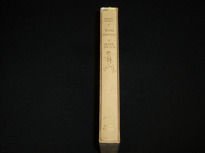 1964 ADVENTURES OF TOM SAWYER HARDCOVER BOOK - NORMAN ROCKWELL - R 725K