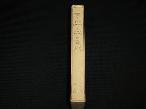 1964 ADVENTURES OF TOM SAWYER HARDCOVER BOOK - NORMAN ROCKWELL - R 725K