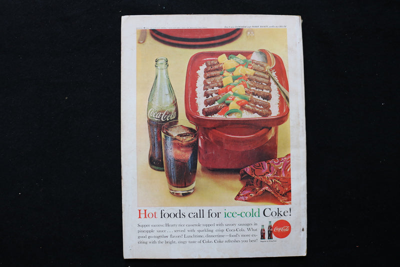 1962 JULY GOOD HOUSEKEEPING MAGAZINE - KENNEDY'S PRIESTS COVER - SP 4184M