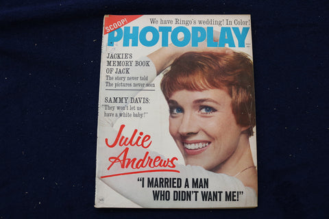 1965 MAY PHOTOPLAY MAGAZINE - JULIE ANDREWS COVER - E 17852