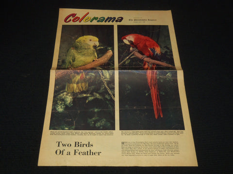 1955 MAY 1 COLORAMA SECTION-PHILADELPHIA INQUIRER- ALBUM OF PRESIDENTS - NP 8986