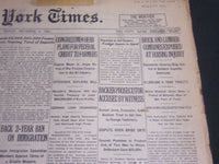 1920 DECEMBER 3 NEW YORK TIMES - BRICK AND LUMBER COMBINES EXPOSED - NT 6739