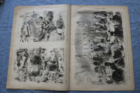 1875 AUG 7 LE MONDE ILLUSTRE MAGAZINE - OUVERTURE SOLENNELLE - FRENCH - NP 8453