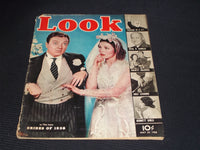 1938 MAY 24 LOOK MAGAZINE - BRIDES OF 1938 FRONT COVER - E 20442