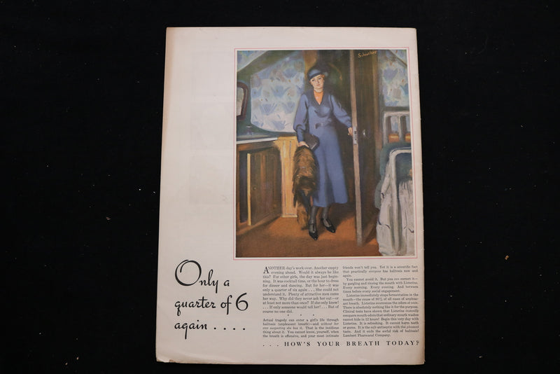 1933 MARCH NEEDLECRAFT MAGAZINE - MET MUSEUM OF ART NYC COVER - E 9936