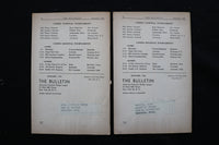 1956 SEP THE BULLETIN - BRIDGE LEAGUE MAGAZINE -CHARLES GOREN -LOT OF 2 - K 2376