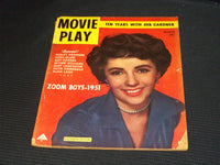 1951 MARCH MOVIE PLAY MAGAZINE - LIZ TAYLOR FRONT COVER - E 15153