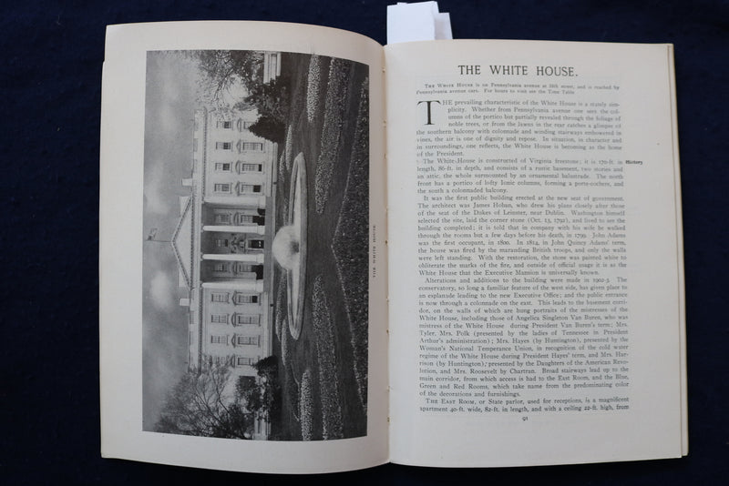 1905 WASHINGTON - ARLINGTON - MT. VERNON STANDARD GUIDE- SOFTCOVER BOOK - K 1318