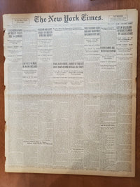 1921 FEBRUARY 19 NEW YORK TIMES - ARREST AT RITZ REVEALS BIG THEFT - NT 8136