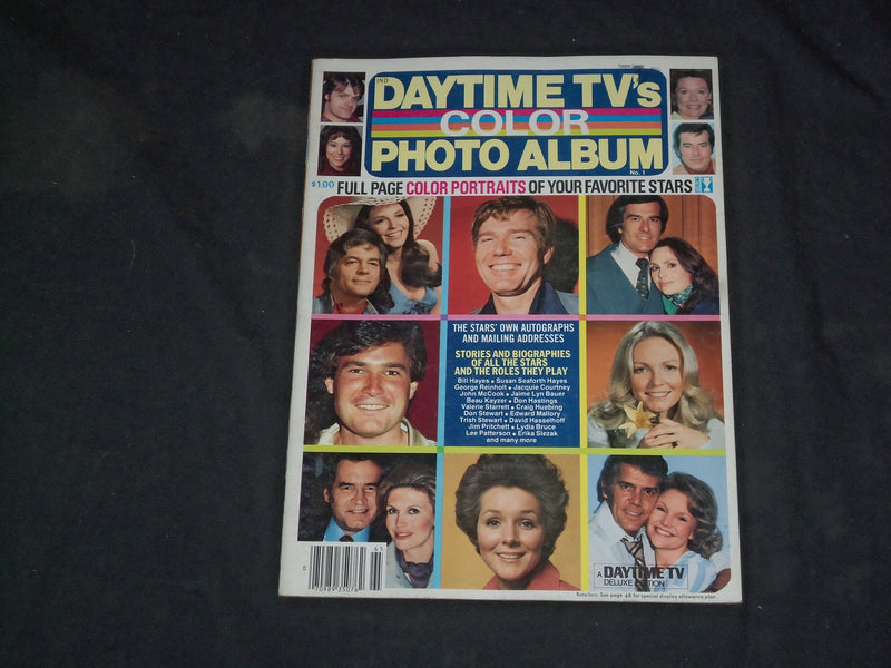 1976 DAYTIME TV'S COLOR PHOTO ALBUM MAGAZINE - NUMBER 1 ISSUE - CW 1107