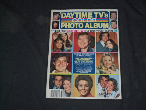 1976 DAYTIME TV'S COLOR PHOTO ALBUM MAGAZINE - NUMBER 1 ISSUE - CW 1107