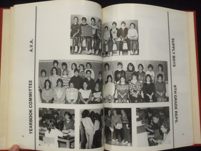 1985 IMPRESSIONS PEQUANNOCK VALLEY SCHOOL YEARBOOK- POMPTON PLAINS, NJ - YB 3163