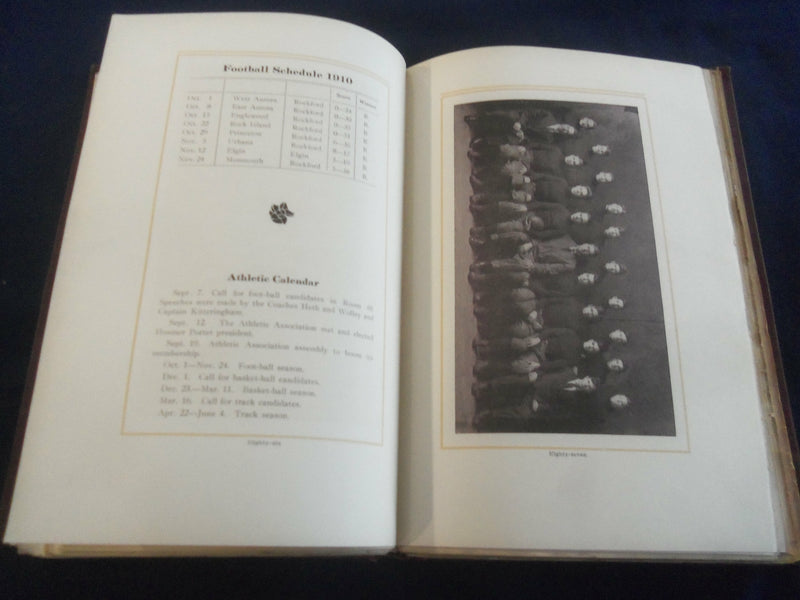 1911 THE ANNUAL ROCKFORD HIGH SCHOOL YEARBOOK - ROCKFORD, ILLINOIS - YB 2590