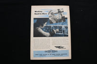 1944 JUNE 15 AERO DIGEST MAGAZINE - U.S. NAVY LIBERATOR COVER - B 1150L