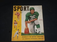 1955 JANUARY SPORT MAGAZINE - PETE PIHOS COVER - SP 8485