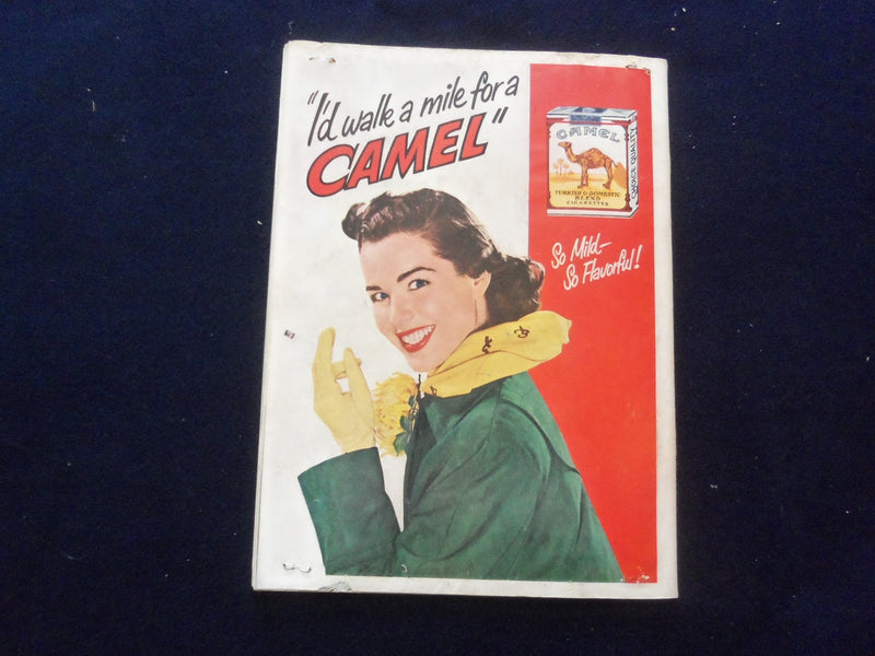 1952 OCTOBER 11 FOOTBALL PROGRAM - UNIV WASHINGTON VS. UNIV ILLINOIS - SP 5454P