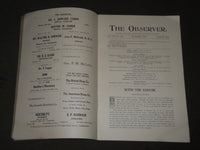 1924 OCTOBER THE OBSERVER ANSONA HIGH SCHOOL MAGAZINE - CONNECTICUT - J 2803