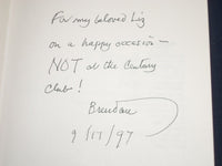 1997 HERE AT THE NEW YORKER BOOK BY BRENDAN GILL AUTHOR INSCRIBED - KD 2569