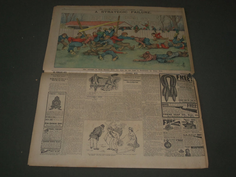 1905 NOV 19 SUNDAY BOSTON GLOBE SUPPLEMENT PART 2 - COLOR COMICS - NP 2766
