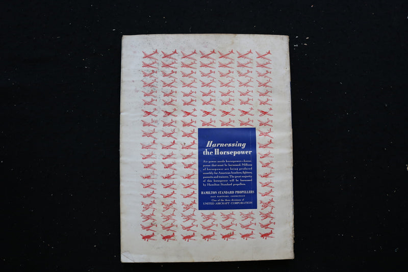 1942 MARCH AERO DIGEST MAGAZINE - VOUGHT-SIKORSKY FLYING BOAT COVER - E 10729