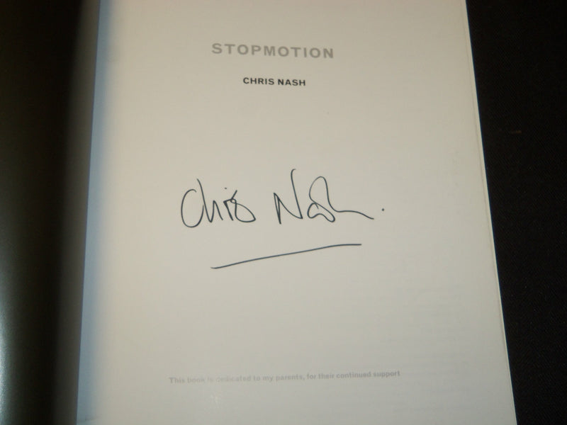 2001 STOPMOTION THE DANCE PHOTOGRAPHY OF CHRIS NASH PROGRAM - SIGNED - J 5398