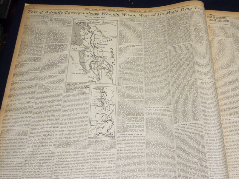 1920 FEBRUARY 27 NEW YORK TIMES - PEACE OFFER FROM SOVIET RUSSIA - NT 7875