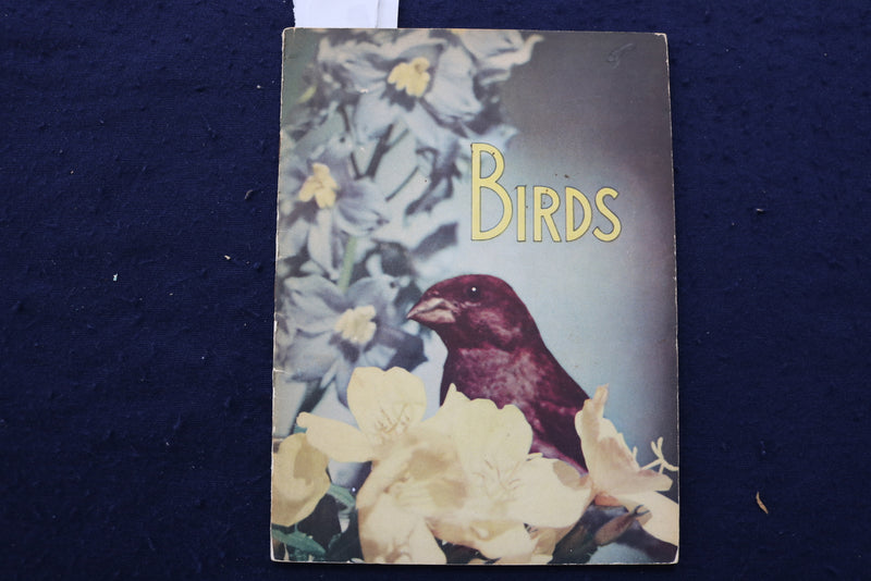 1950'S BIRDS & INSECT PARADE SOFTCOVER BOOKS BY BERTHA PARKER - LOT OF 2- K 1376