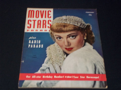 1948 FEBRUARY MOVIE STARS PARADE MAGAZINE - LANA TURNER COVER - E 13918