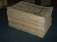 1886 HARPER'S MONTHLY MAGAZINE - LOT OF 12 - COMPLETE YEAR - WR 688A