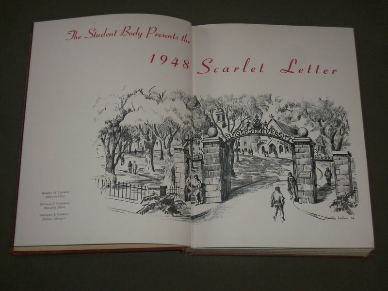1948 SCARLET LETTER RUTGERS UNIVERSITY YEARBOOK - NEW BRUNSWICK NJ - YB 1316