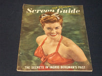 1948 JULY SCREEN GUIDE MAGAZINE - ESTHER WILLIAMS FRONT COVER - E 13357