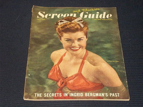 1948 JULY SCREEN GUIDE MAGAZINE - ESTHER WILLIAMS FRONT COVER - E 13357