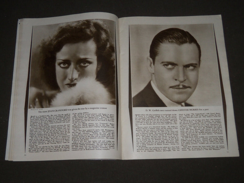 1931 MARCH SCREEN ALBUM MOVIE MAGAZINE VOLUME 1 NO. 1 - ANN HARDING COVER - M 29