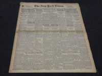 1933 DECEMBER 7 NEW YORK TIMES - LINDBERGHS FLY TO BRAZIL FROM AFRICA - NT 5265