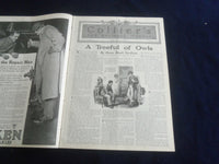 1914 FEBRUARY 14 COLLIER'S MAGAZINE - A TREEFUL OF OWLS - ST 7092