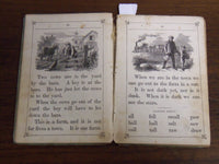1875 HILLARD'S PRIMER OR FIRST READER BOOK BY G. HILLARD & CAMPBELL - K 2014