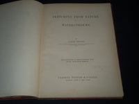 1869 SKETCHING FROM NATURE IN WATER-COLOURS VOLUME BY AARON PENLEY - Z 68